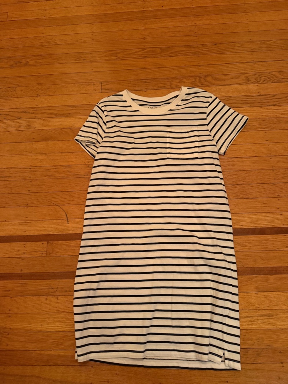 Pact Sonoma Stripe Softspun Tshirt Dress